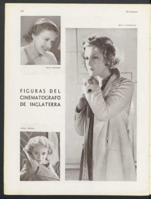 Figuras del cinematógrafo de Inglaterra