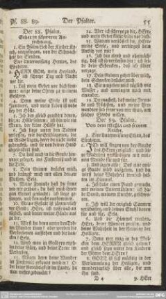Der 88. Psalm. Gebet in schwerer Anfechtung