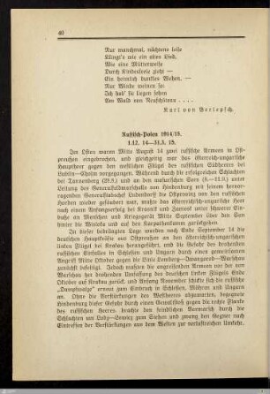 Russisch-Polen 1914/15
