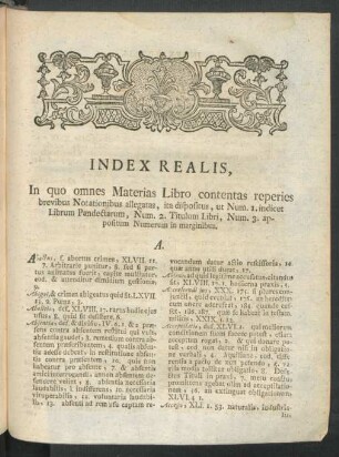 Index Realis