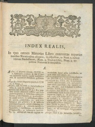 Index Realis