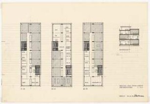 Technische Universität Berlin Technische Chemie (Franz-Fischer-Bau): Grundriss Obergeschosse, 1:200