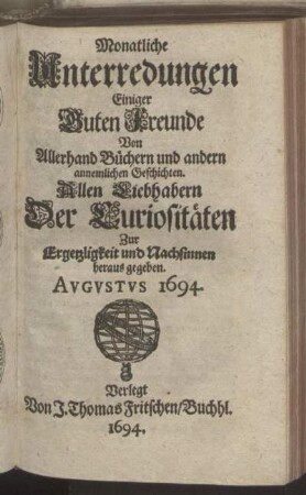 Augustus 1694.