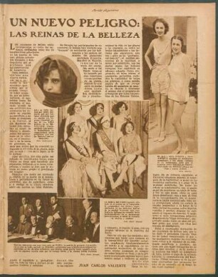 Un nuevo peligro: Las reinas de la belleza