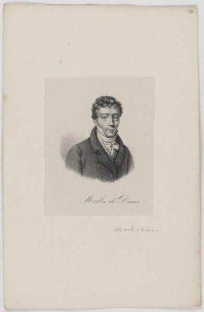 Bildnis des Philippe Antoine Merlin de Douai