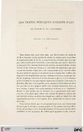 4: Des ventes publiques d'objets d'art en France et en Angleterre