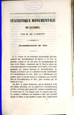 Statistique monumentale du Calvados, 3