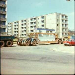 Transport- und Bauarbeiten im Baugebiet Kappel 1975, Baumaschinist