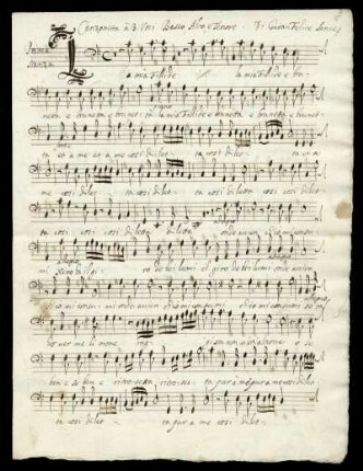 Basso, Alto e Tenore