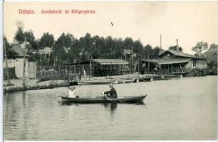 Döbeln. Gondelteich im Bürgergarten