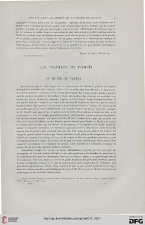1: Les fouilles de Pompéi et le Musée de Naples, [1]