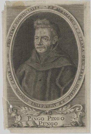 Bildnis Abraham a Sancta Clara (1644-1709)