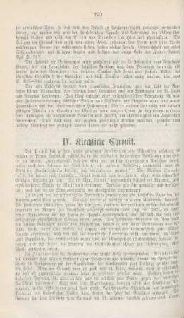 270-276 Kirchliche Chronik