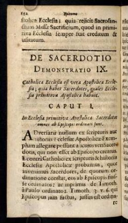 152-171, De Sacerdotio. Demonstratio IX.