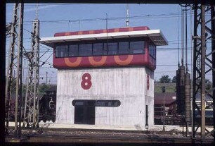 Stellwerk 8 im Abstellbahnhof