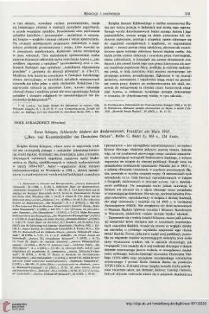Ernst Scheyer, Schlesische Malerei der Biedermeierzeit