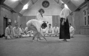 Aikido-Lehrgang beim 1. Karlsruher Judo- und Karate-Club.