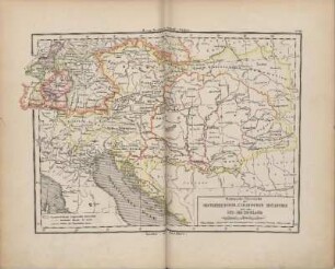 Politische Übersicht der Oesterreichisch-Ungarischen Monarchie und von Süd-Deutschland