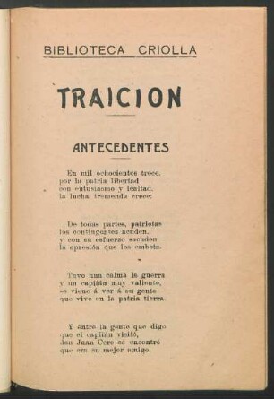 Antecedentes