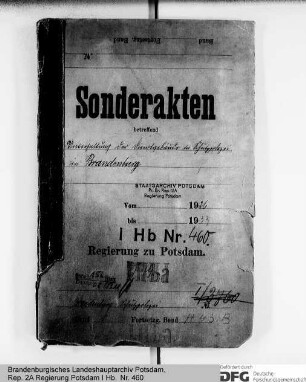 Unterhaltung der Dienstgebäude der Schutzpolizei in Brandenburg (Havel)