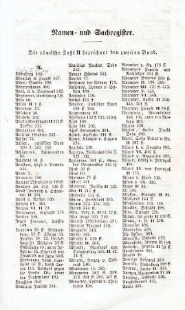 Namen- und Sachregister