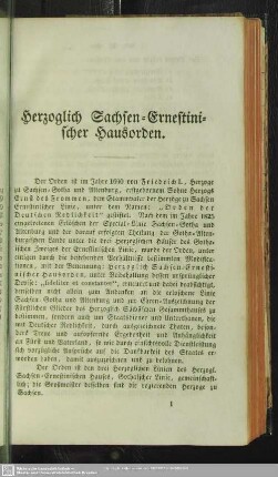 Herzoglich Sachsen-Ernestinischer Hausorden