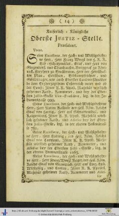 Kaiserlich-Königliche Oberste Justiz-Stelle.