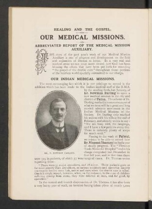 Healing and the gospel. Our medical missions