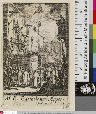 [Das Martyrium des heiligen Bartholomäus; Le Martyre de saint Barthélemy]