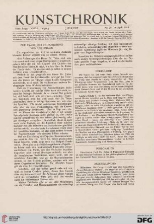 Heft 28 (6. April 1917)