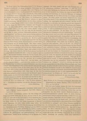 222-223 [Rezension] Elert, Werner, Die Lehre des Luthertums im Abriss