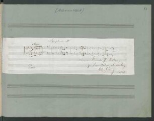 Sinfonien. Auszüge. Arr.; pf; d-Moll