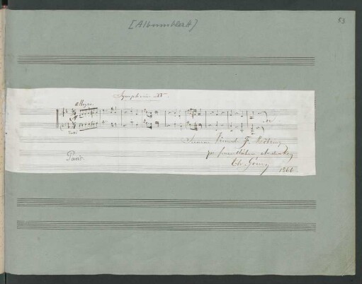 Sinfonien. Auszüge. Arr.; pf; d-Moll