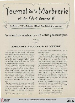 5: Le travail du marbre par les outils pneumatiques, [3]