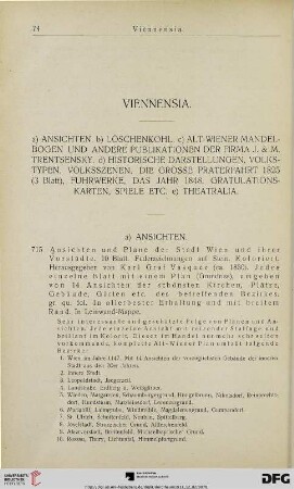 Viennensia (Nr. 715-1015)
