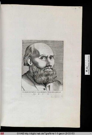 Hieronymus Cagnolus Versellensis.