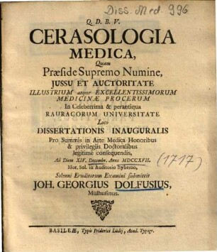 Cerasologia Medica