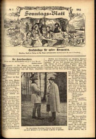 Ausgabe vom Sonntag, den 01. Januar 1911.