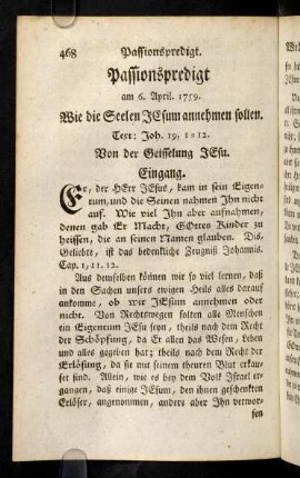 468-472, Text; Eingang; Gebet