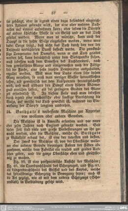 24. Bathgate's verbesserte Maschine zur Appretur von wollenen oder andern Geweben