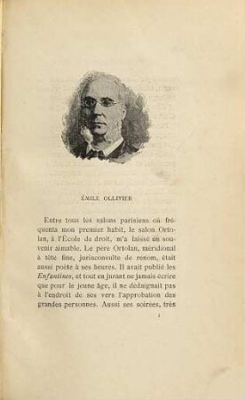 Souvenirs d'un homme de lettres