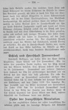 Opfer der französischen Revolution.