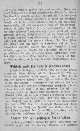 Opfer der französischen Revolution.