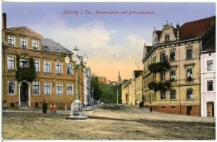 Leisnig. Bismarckplatz