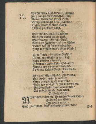 Grab-Schrifft.