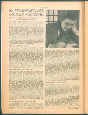 El pensionista del colegio nacional