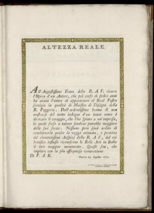 Altezza Reale.