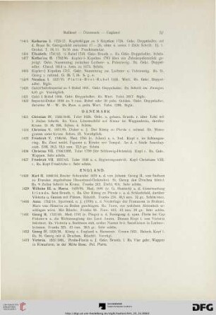 England (Nr. 1428-1434)