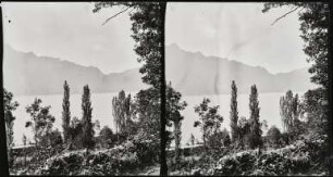 Der Lac du Bourget von Tresserve aus gesehen