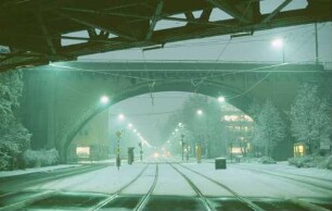 Gäubahn Stuttgart-Nord Gewölbebrücke 5029A über Nordbahnhofstraße